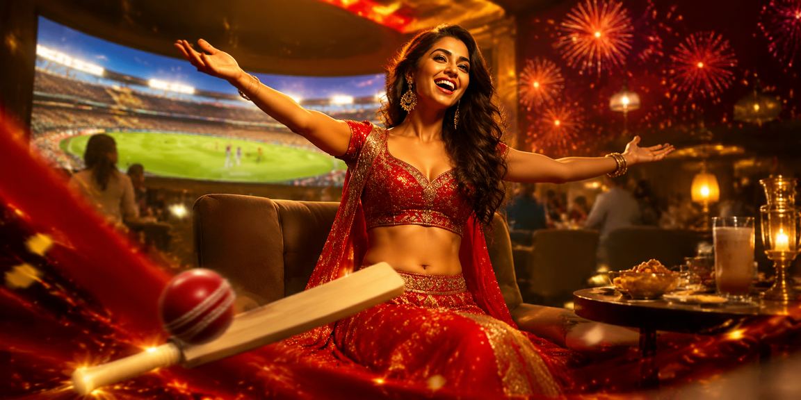 Mobile user logging into cricket betting platform in India